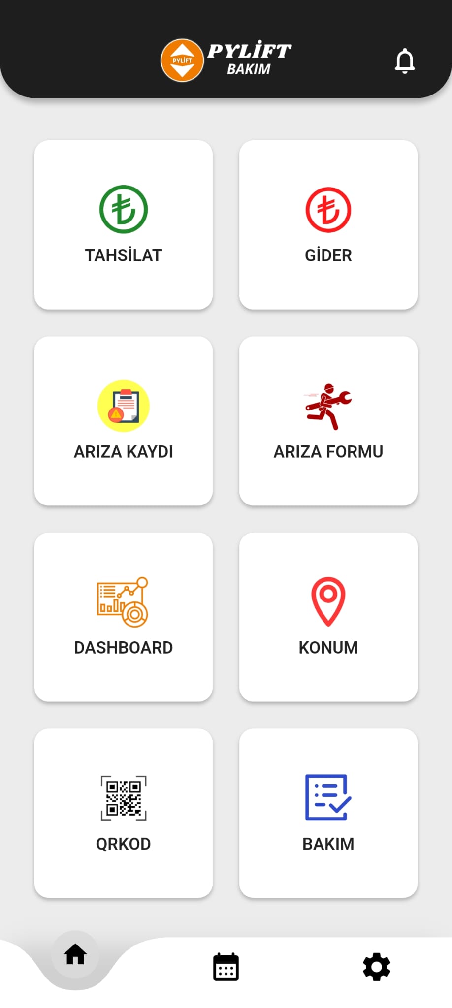 PYLIFT Mobil Uygulama